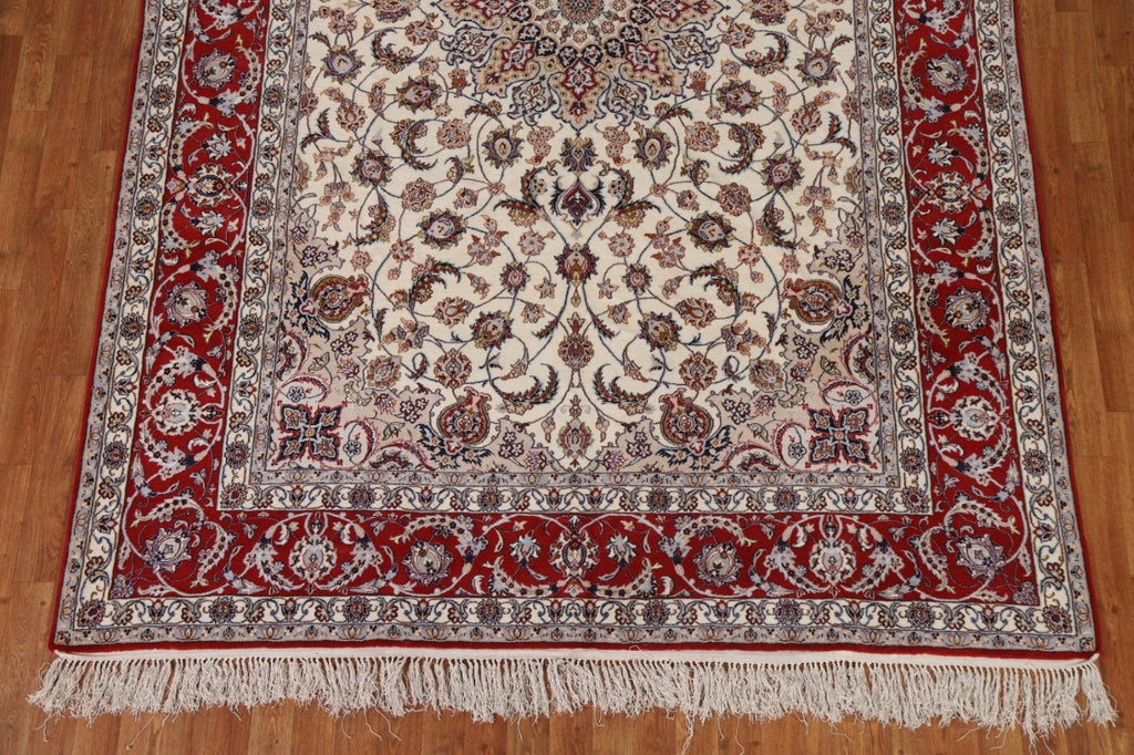 Wool & Silk Isfahan Persian Area Rug 7x10