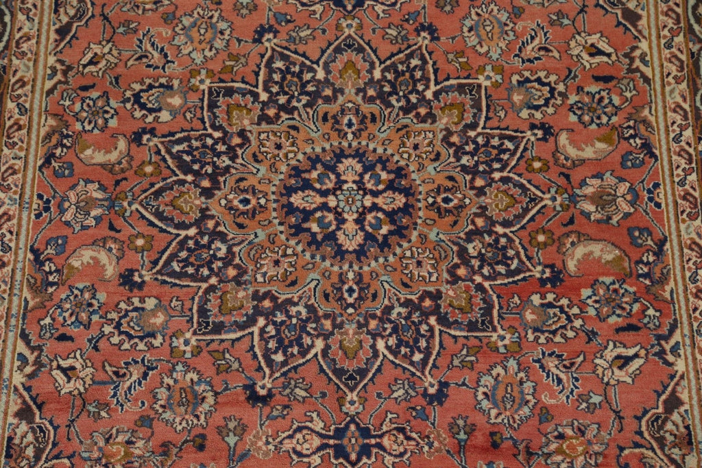 Traditional Mashad Persian Area Rug 6x10