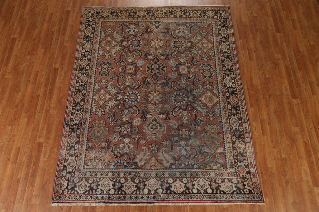 Antique Mahal Persian Area Rug 7x9