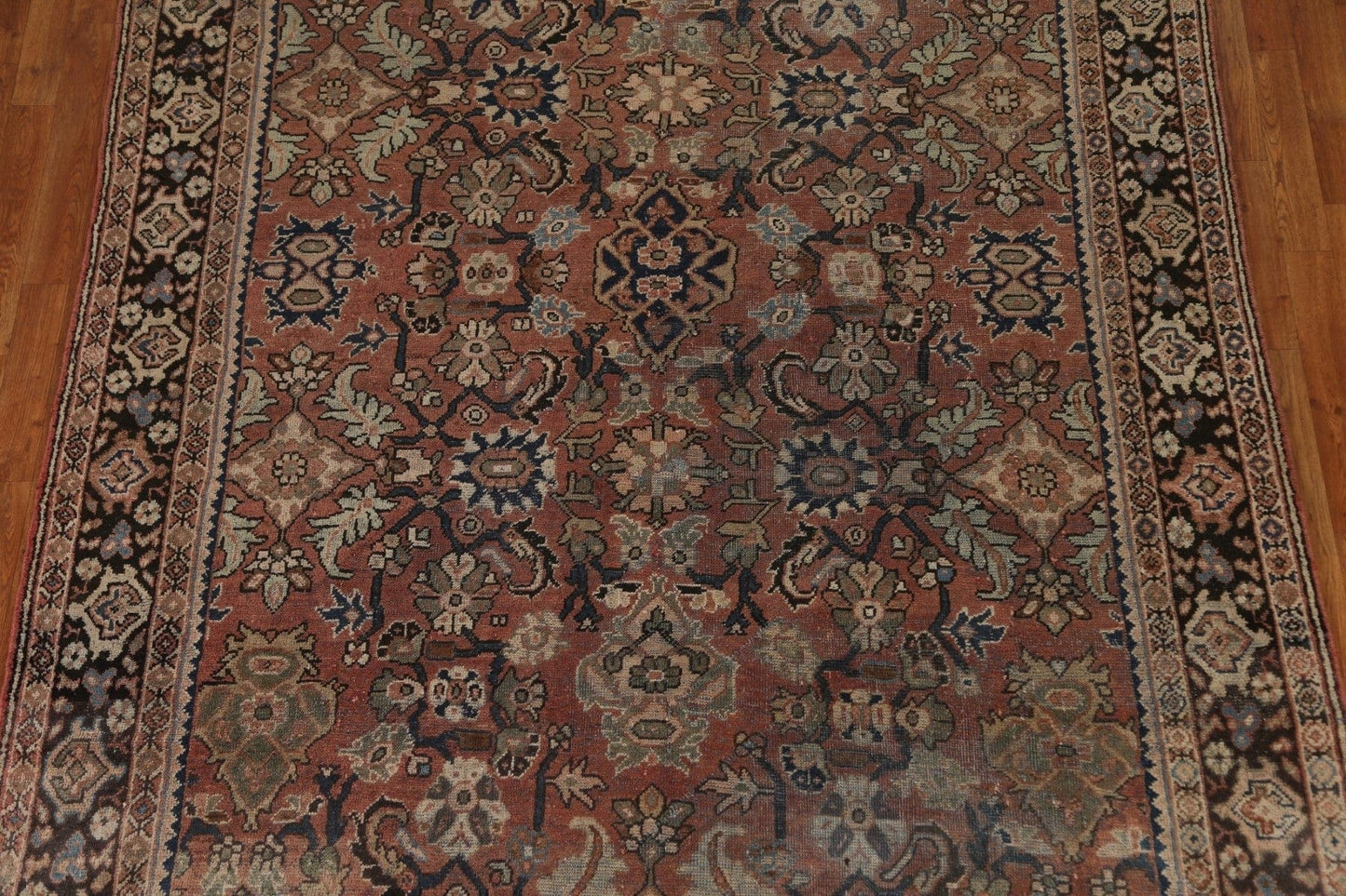 Antique Mahal Persian Area Rug 7x9