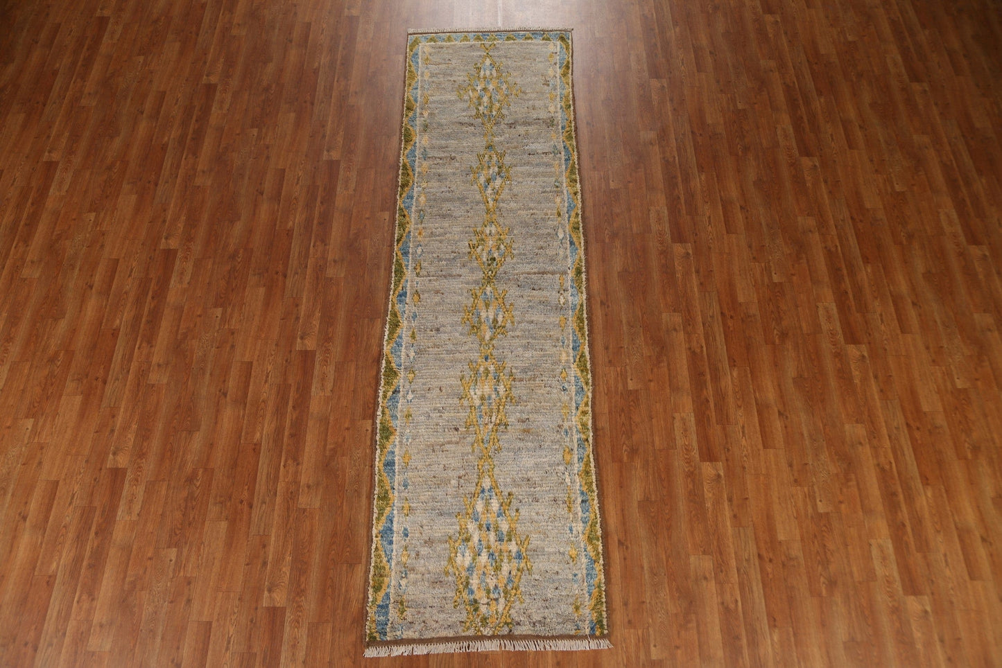 Geometric Moroccan Runner Rug 3x10