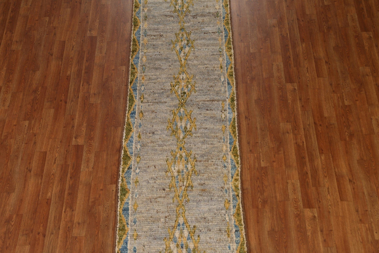 Geometric Moroccan Runner Rug 3x10