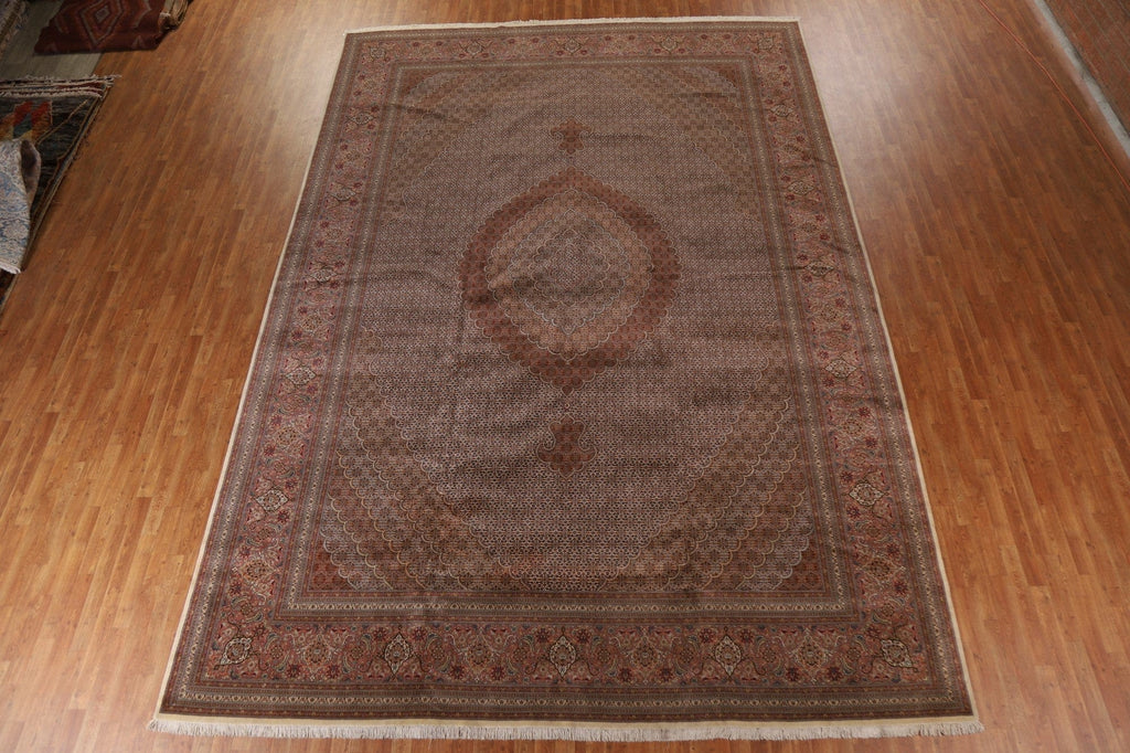 Palace Size Tabriz Vegetable Dye Persian Rug 11x17