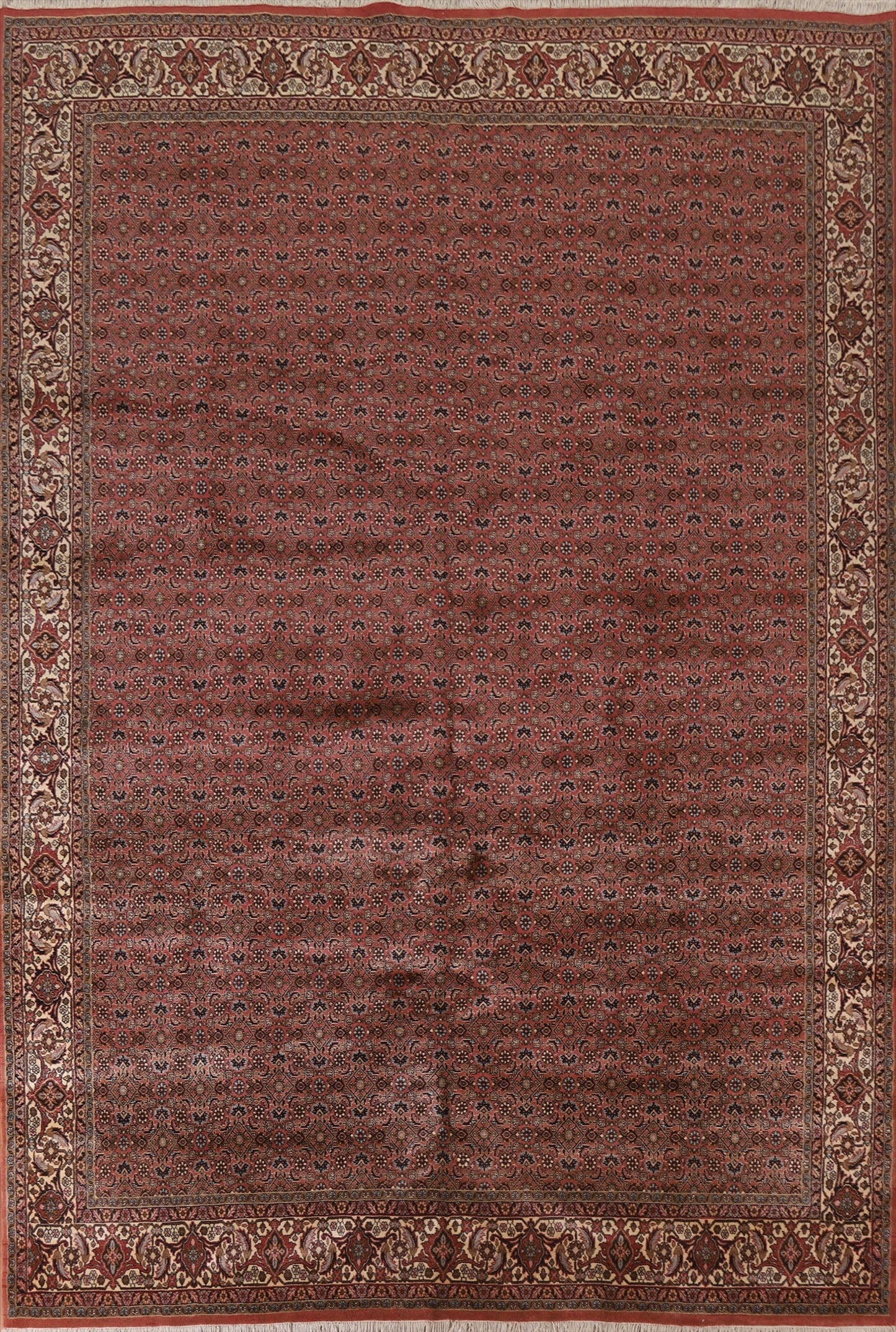 Vegetable Dye Bidjar Persian Area Rug 10x13