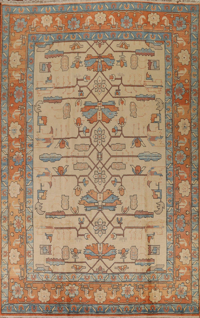 Vegetable Dye Heriz Serapi Persian Area Rug 8x11