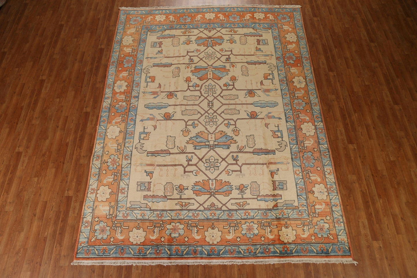 Vegetable Dye Heriz Serapi Persian Area Rug 8x11