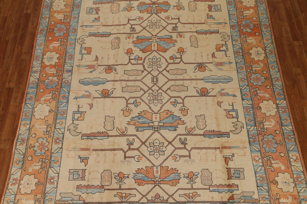 Vegetable Dye Heriz Serapi Persian Area Rug 8x11