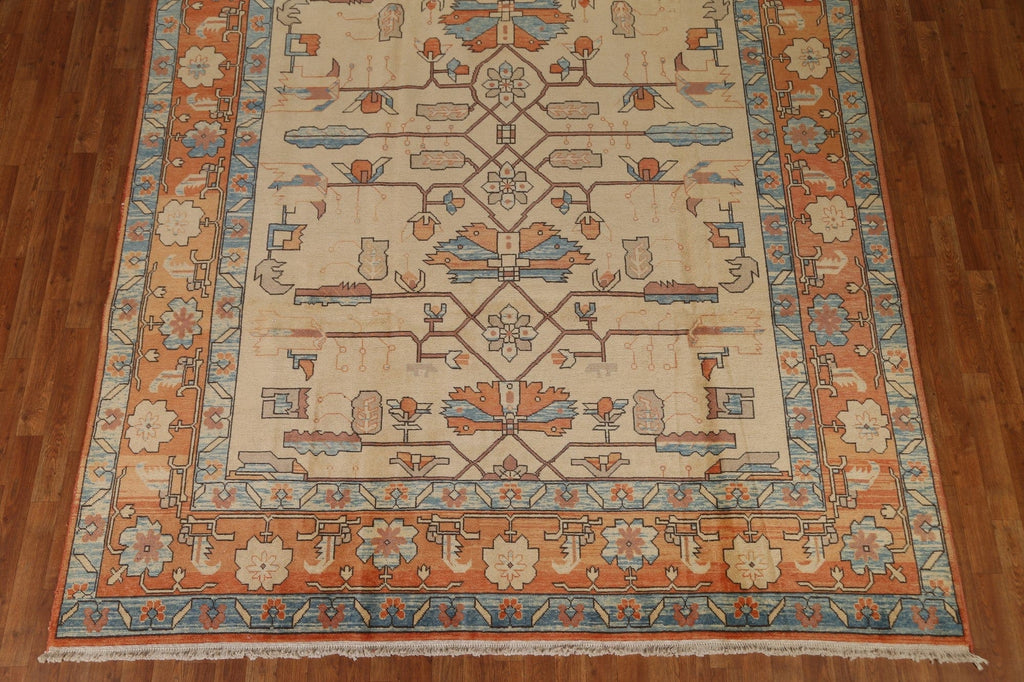 Vegetable Dye Heriz Serapi Persian Area Rug 8x11