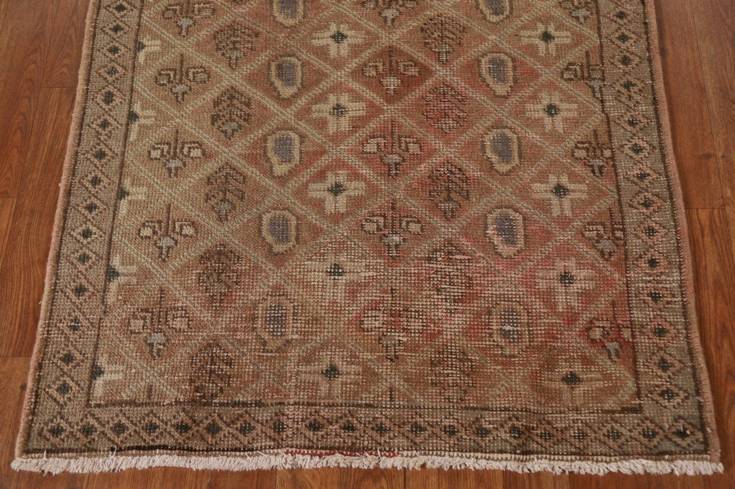 Vintage Wool Tabriz Persian Area Rug 3x5