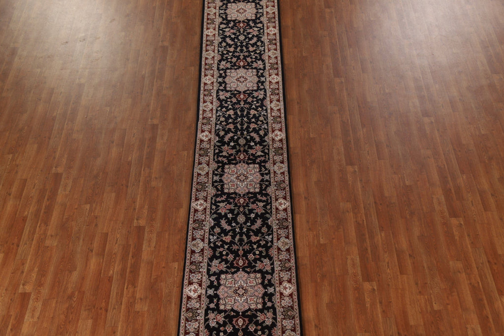 Floral Tabriz Persian Runner Rug 2x21