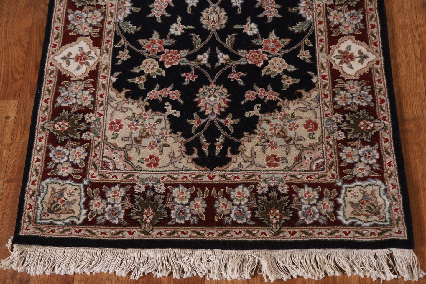 Floral Tabriz Persian Runner Rug 2x21