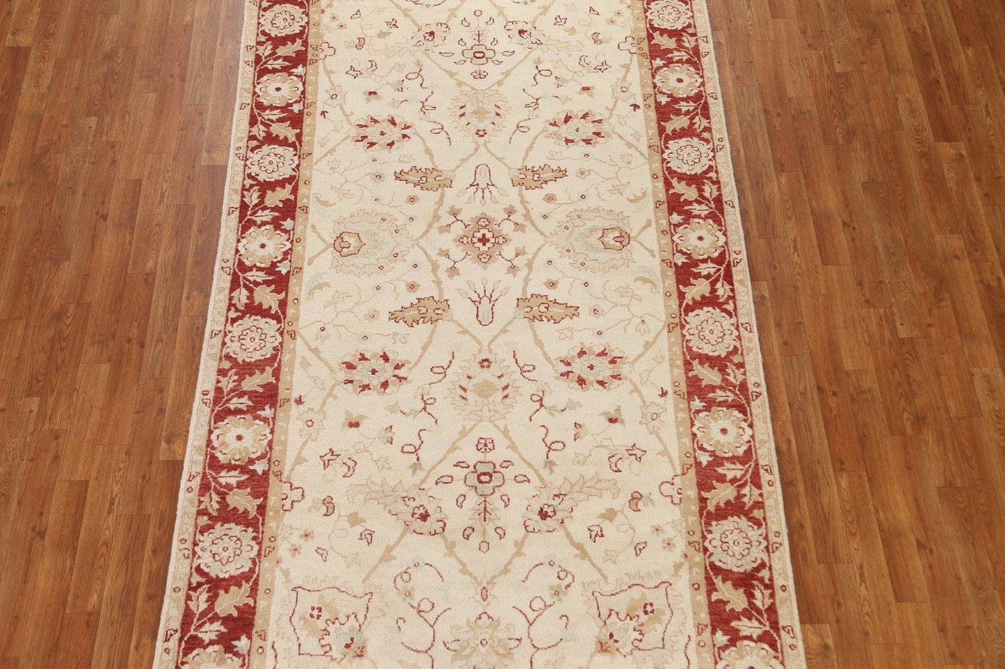 Floral Peshawar Chobi Oriental Area Rug 5x11