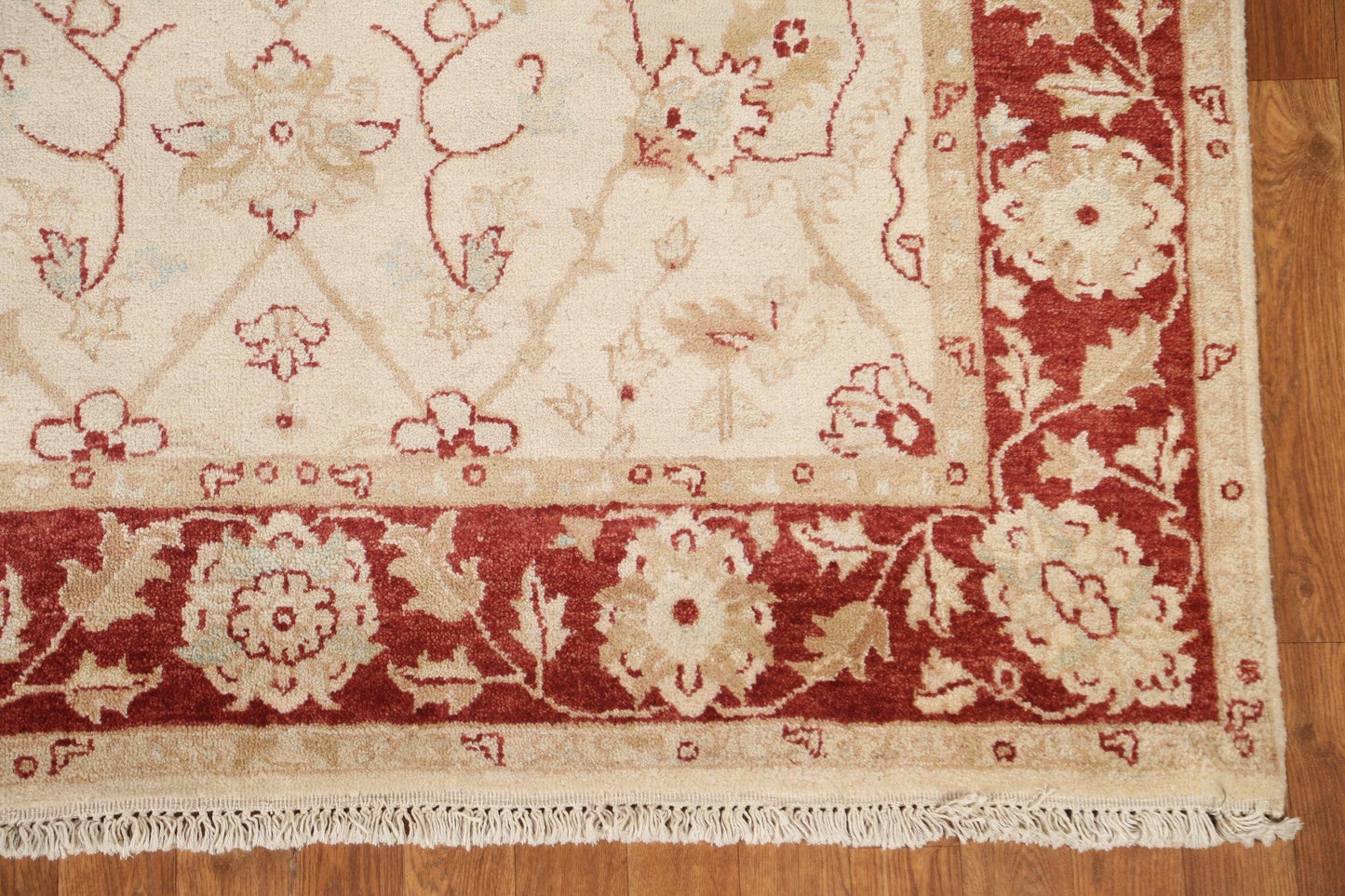 Floral Peshawar Chobi Oriental Area Rug 5x11