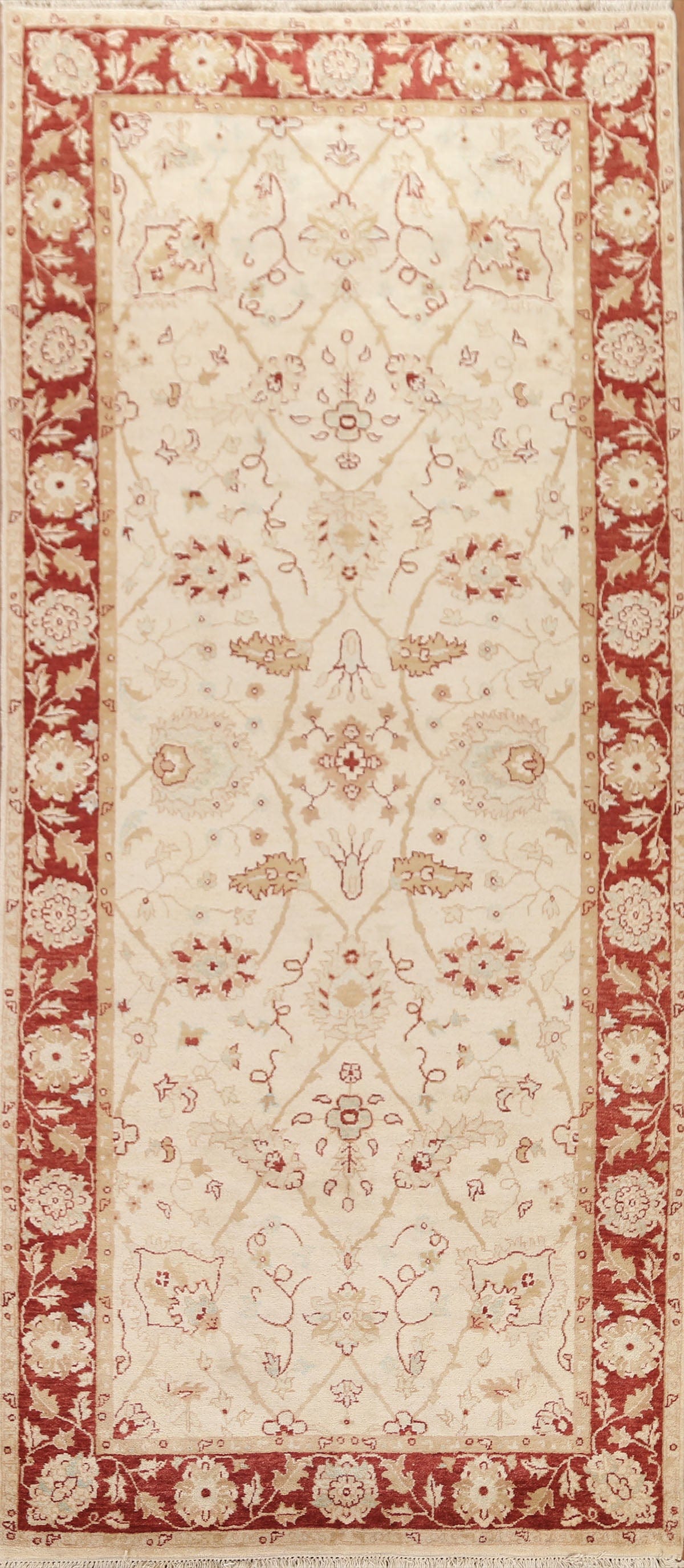 Floral Peshawar Chobi Oriental Area Rug 5x11