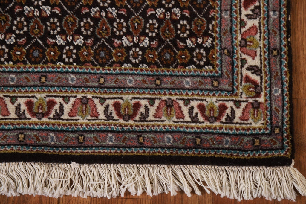 Vegetable Dye Tabriz Mahi Persian Runner Rug 2x10