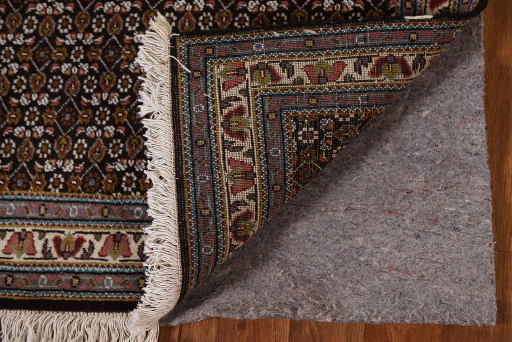 Vegetable Dye Tabriz Mahi Persian Runner Rug 2x10