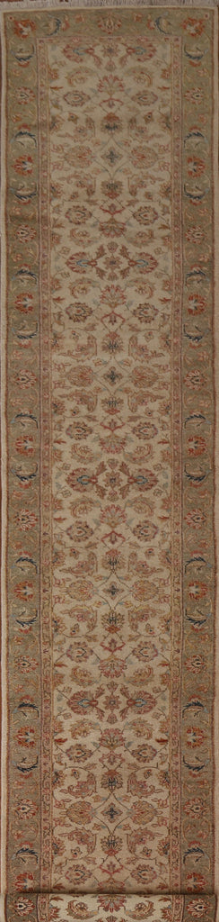 Floral Peshawar Chobi Oriental Runner Rug 3x16