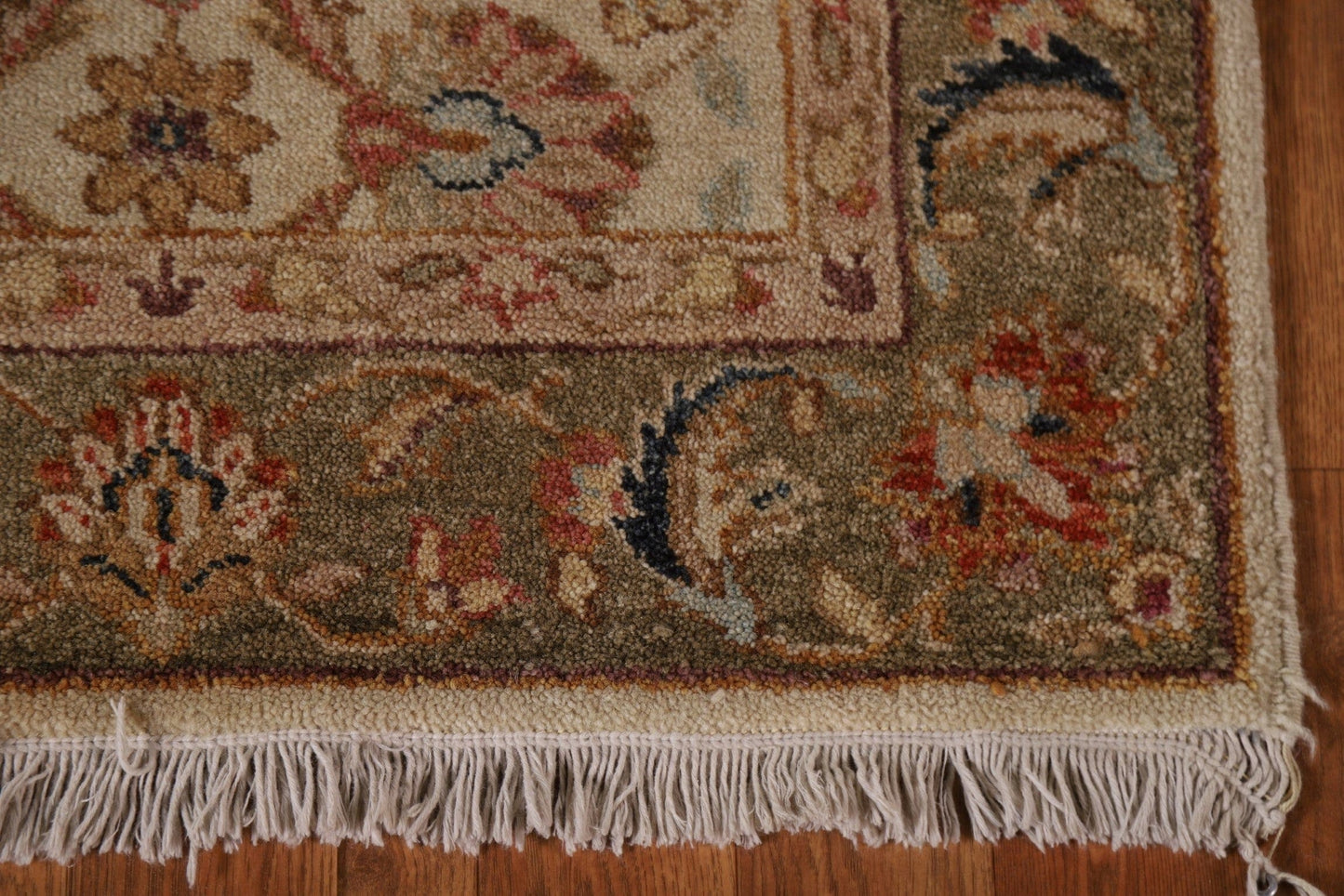 Floral Peshawar Chobi Oriental Runner Rug 3x16