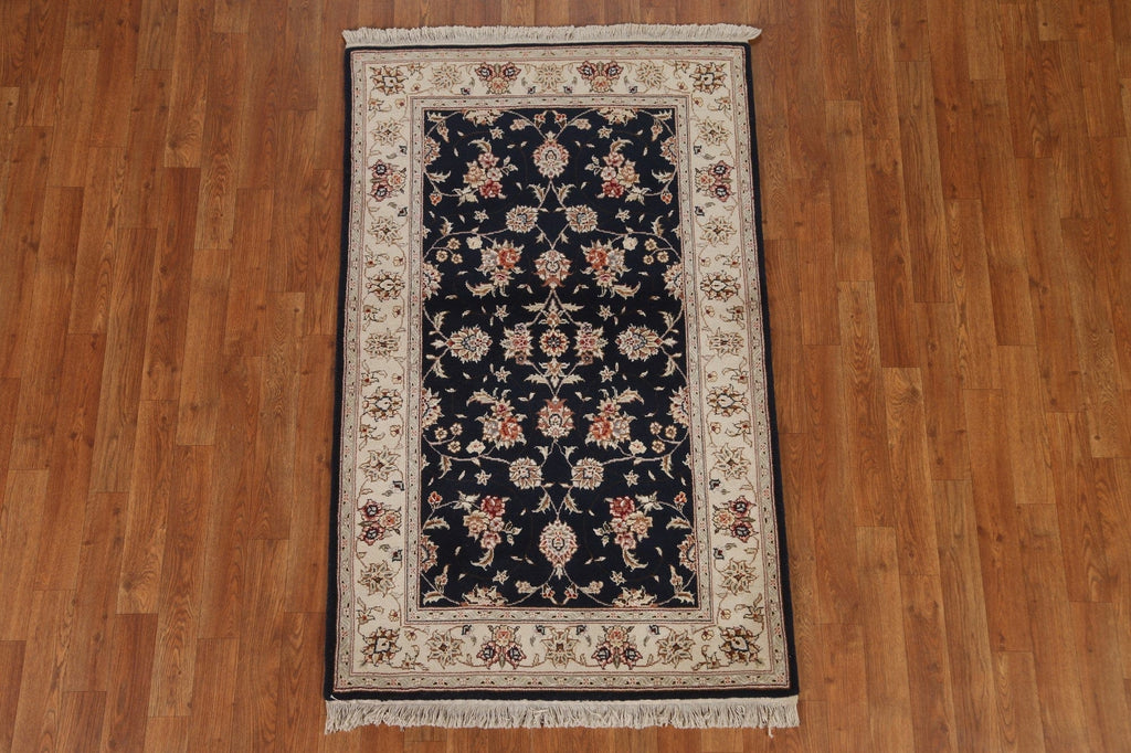 Wool & Silk Tabriz Area Rug 3x5