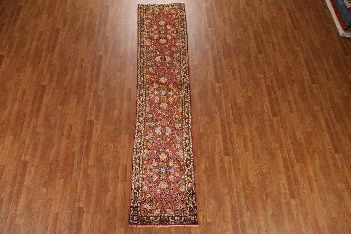 Vegetable Dye Lilian Persian Runner Rug 2x11