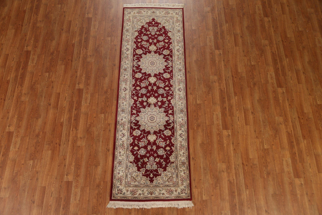 Vegetable Dye Aubusson Oriental Rug 3x8