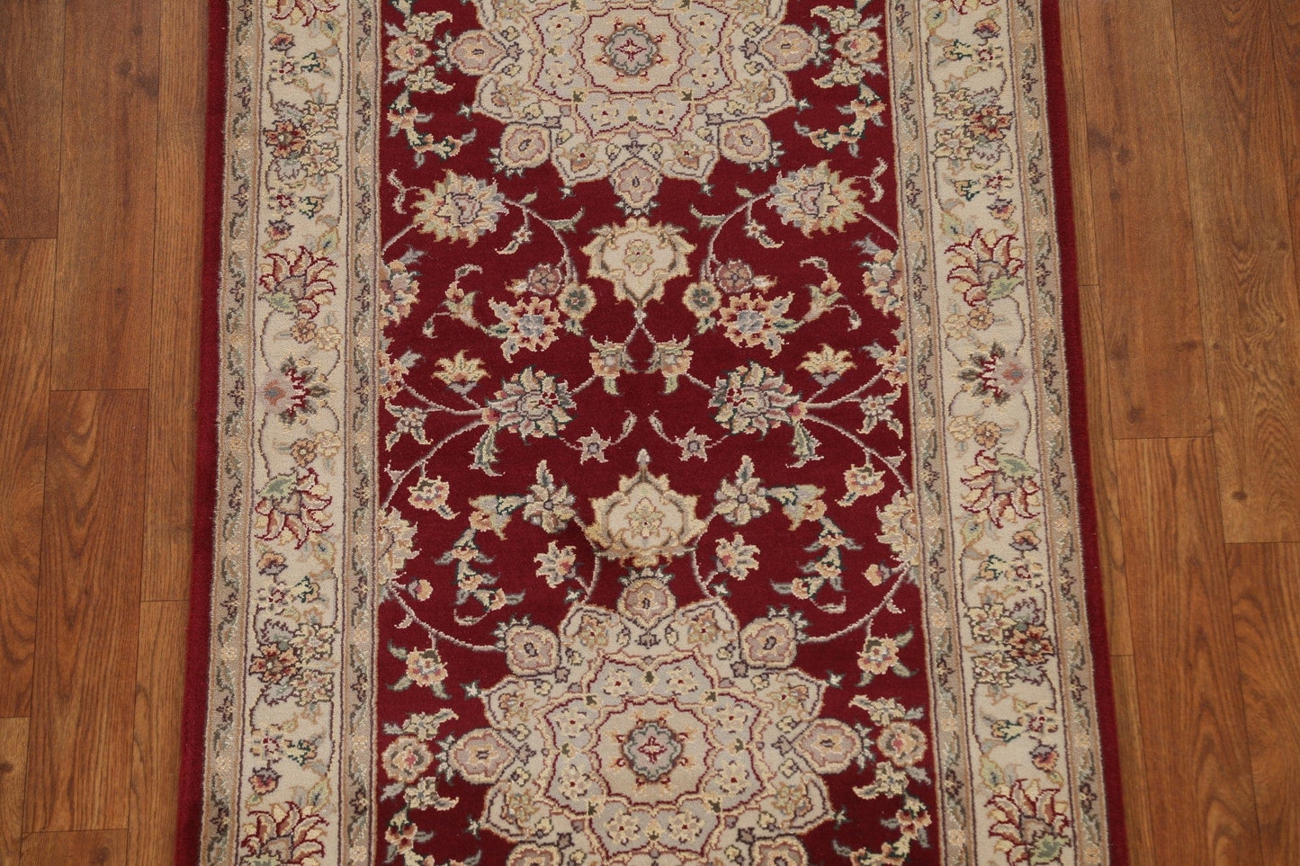 Vegetable Dye Aubusson Oriental Rug 3x8