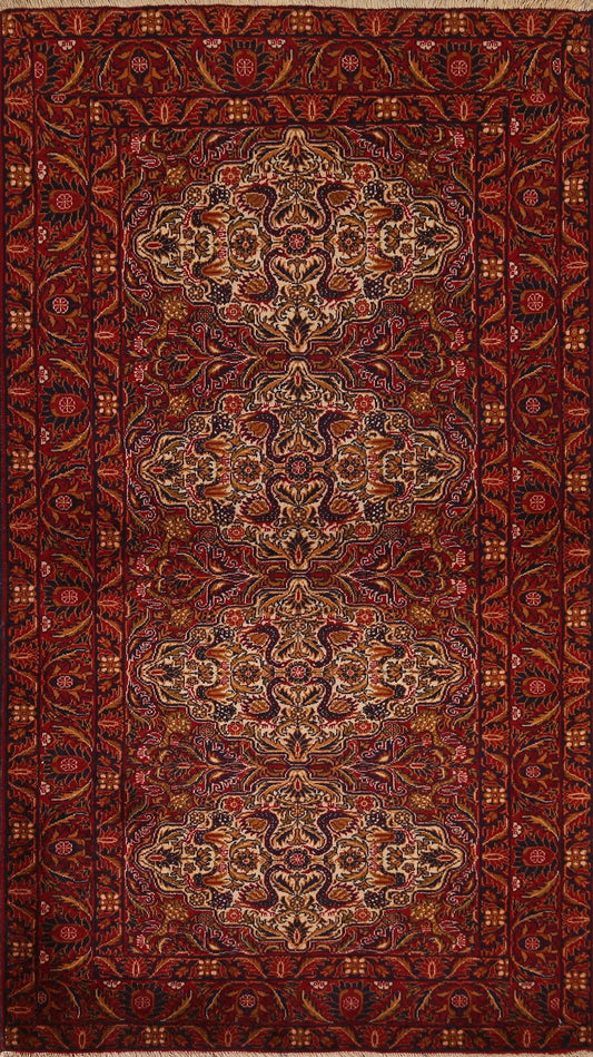 Vegetable Dye Bidjar Persian Area Rug 4x6