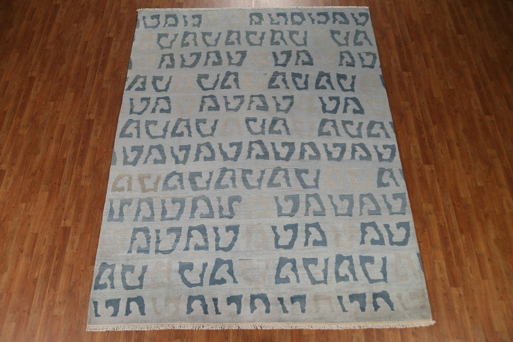 Handmade Abstract Area Rug 8x10