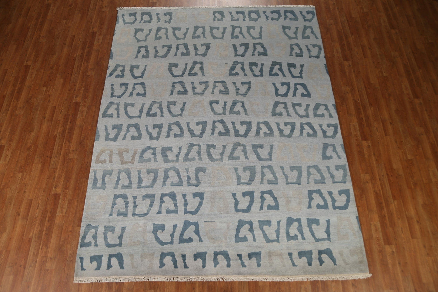 Handmade Abstract Area Rug 8x10