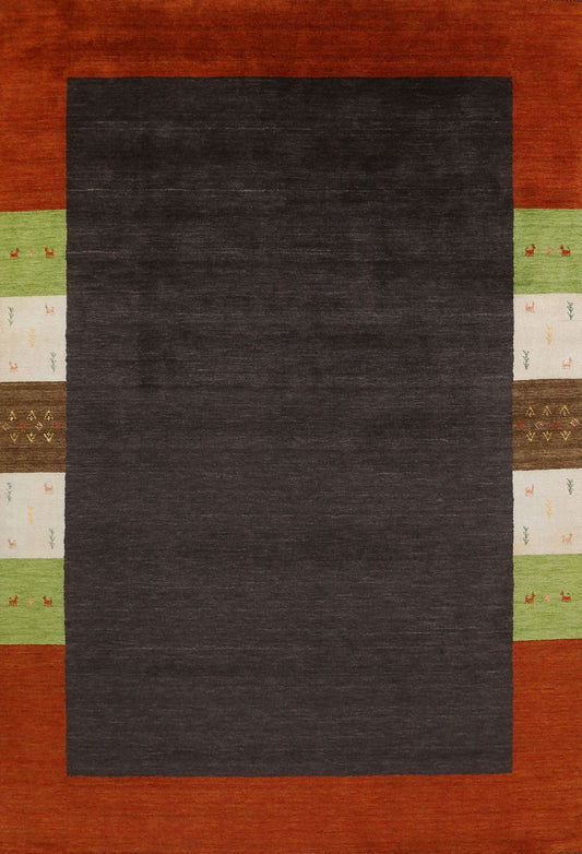 Tribal Gabbeh Oriental Area Rug 8x10