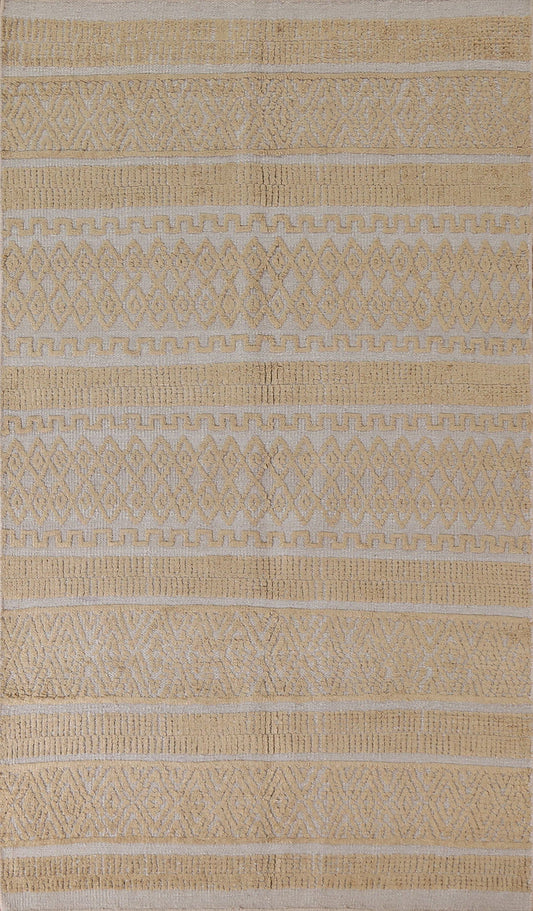 Geometric Moroccan Area Rug 5x8