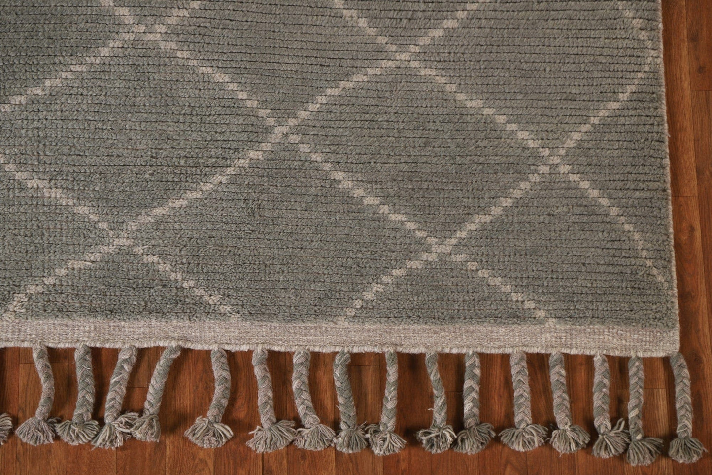 Trellis Moroccan Wool Area Rug 6x8