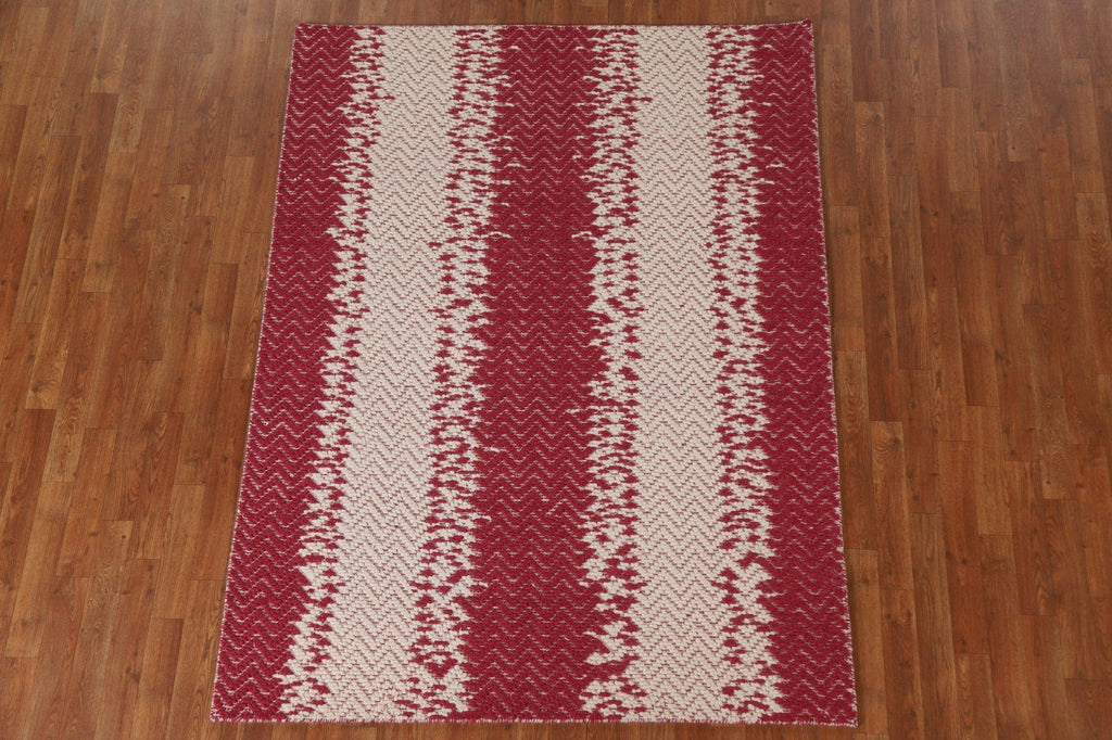 Chevron Moroccan Area Rug 5x7