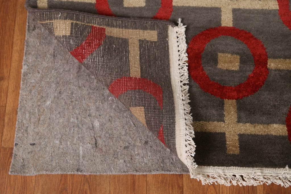 All-Over Gabbeh Wool Area Rug 8x10