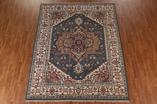 Blue Heriz Serapi Area Rug 8x10