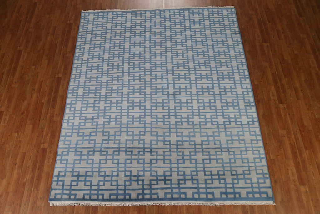 All-Over Trellis Gabbeh Area Rug 8x9