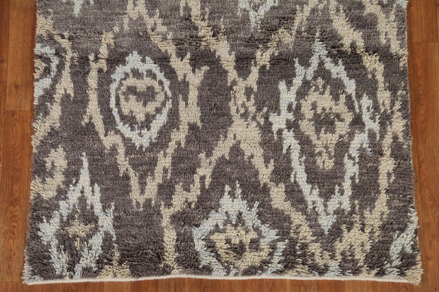 Abstract Moroccan Area Rug 4x6