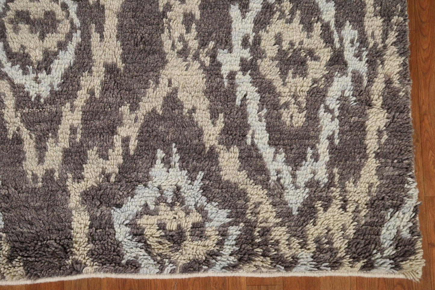 Abstract Moroccan Area Rug 4x6