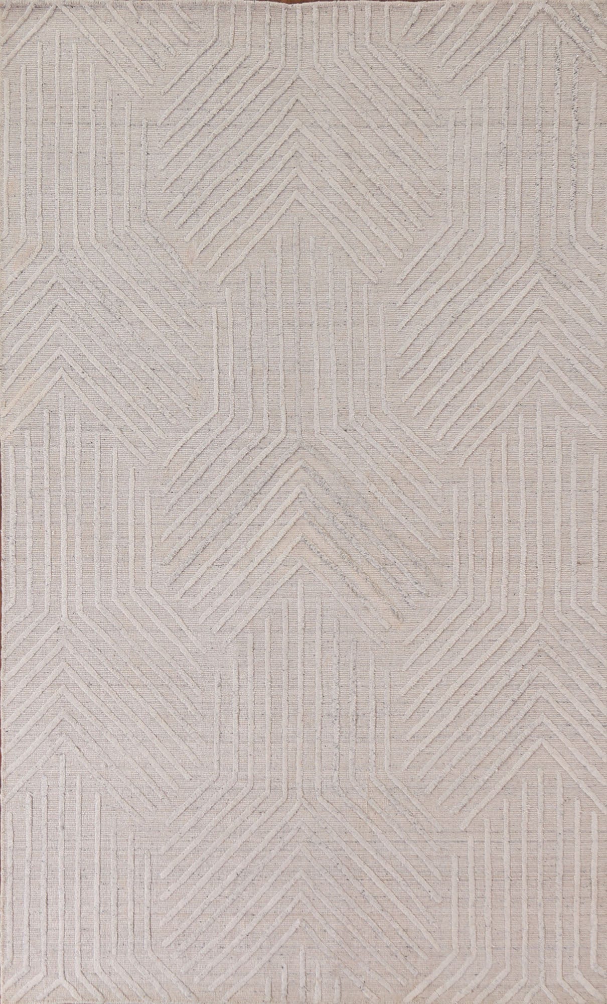 Geometric Abstract Area Rug 5x8