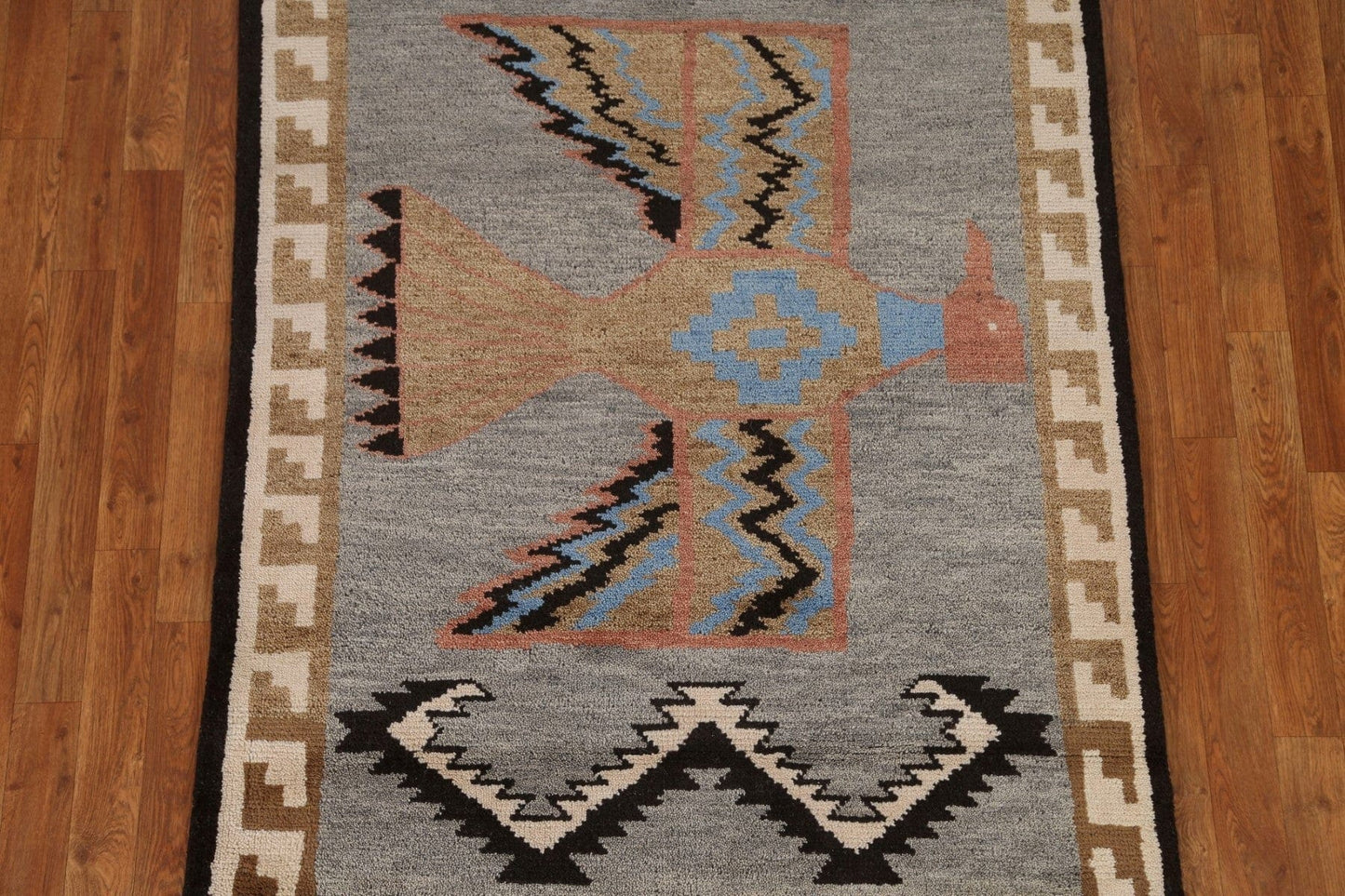 Tribal Nepalese Area Rug 4x6