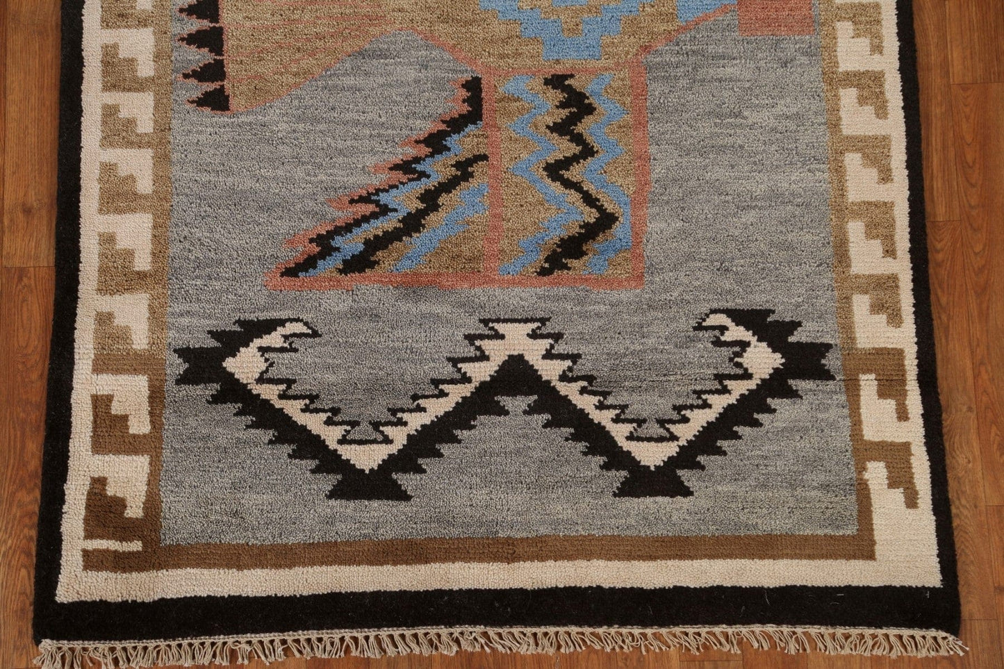 Tribal Nepalese Area Rug 4x6