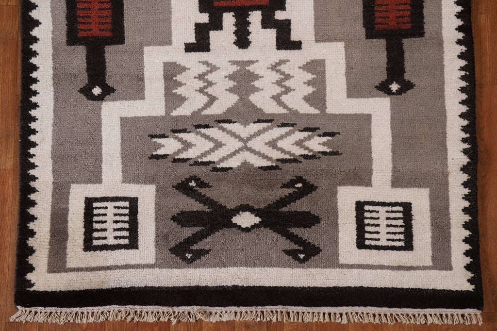 Tribal Nepalese Area Rug 4x6