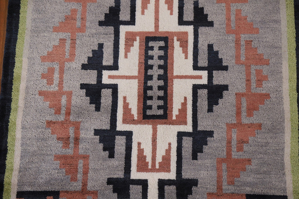 Tribal Nepalese Area Rug 4x6