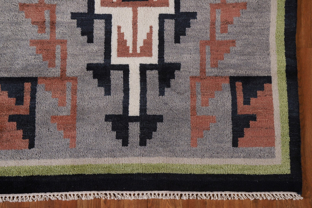 Tribal Nepalese Area Rug 4x6