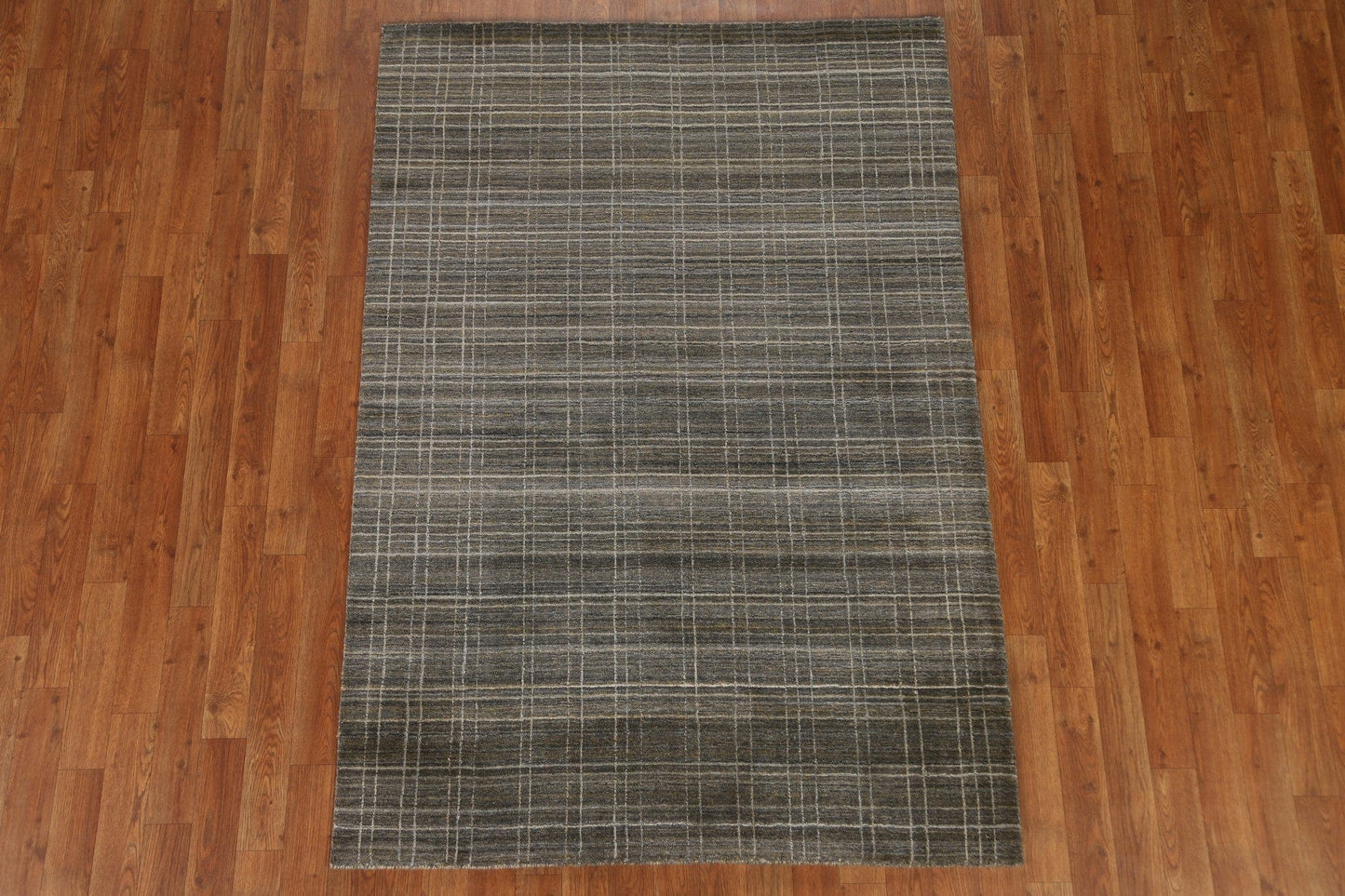 All-Over Wool Gabbeh Area Rug 4x6