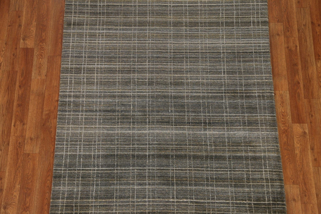 All-Over Wool Gabbeh Area Rug 4x6