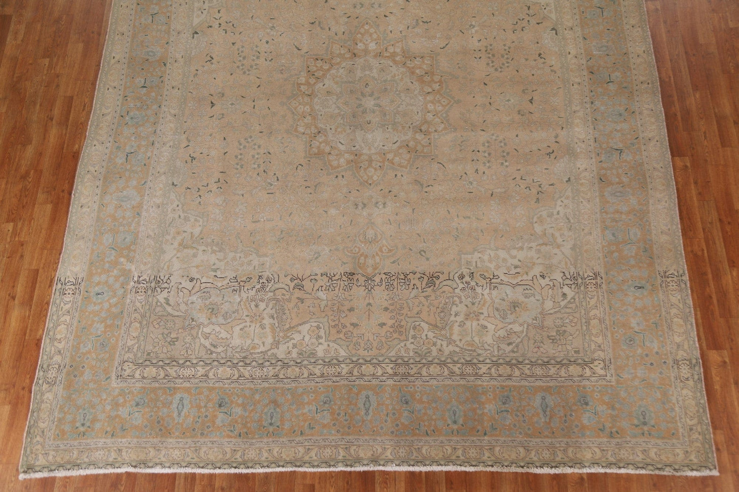 Distressed Tabriz Persian Area Rug 10x13