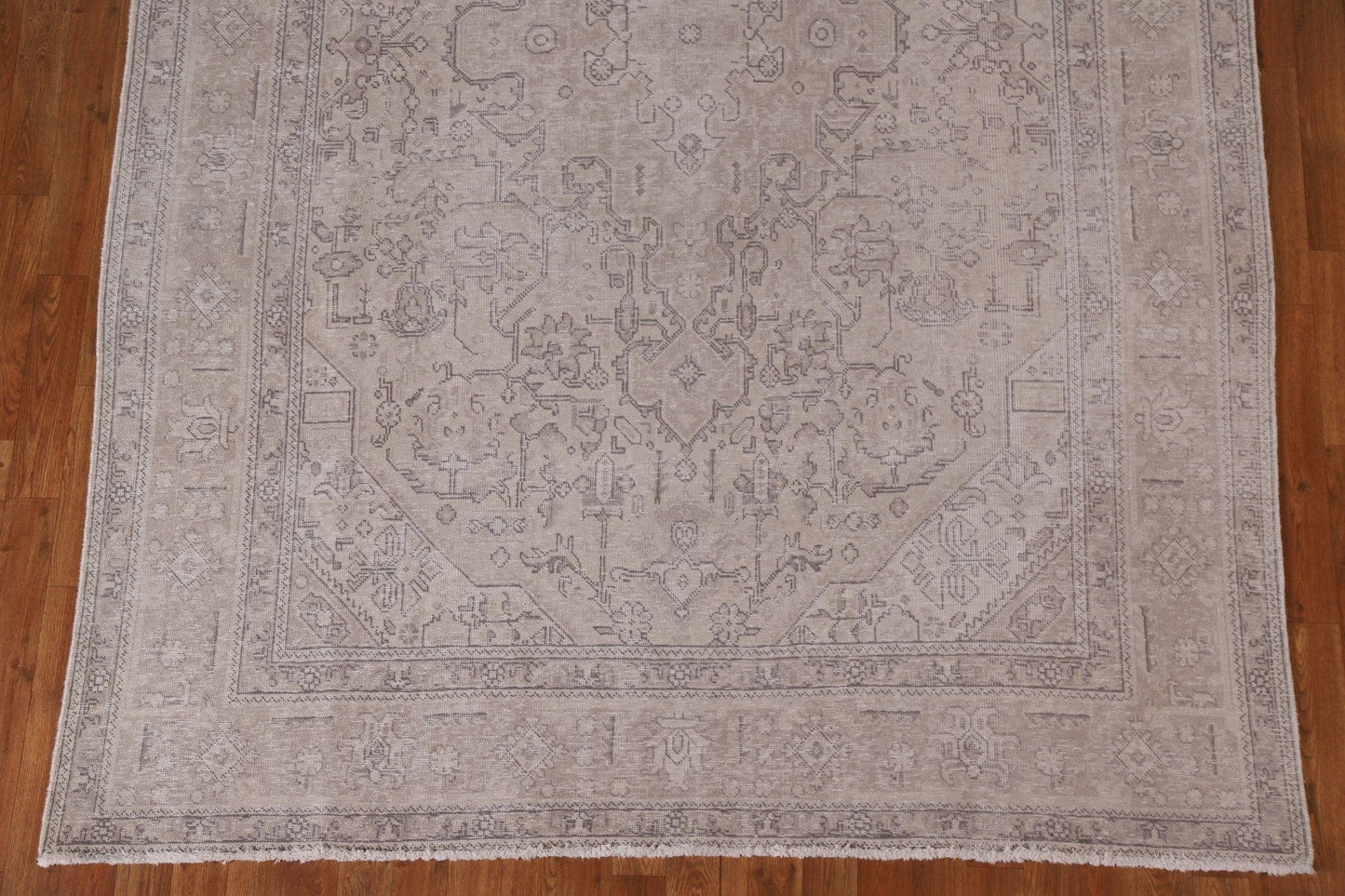 Distressed Tabriz Persian Area Rug 7x10