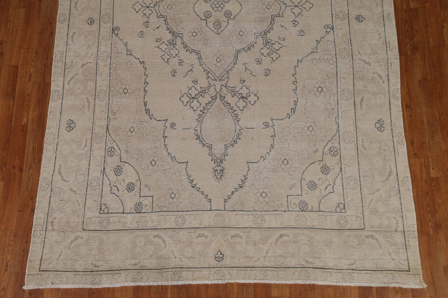 Distressed Tabriz Persian Area Rug 6x10