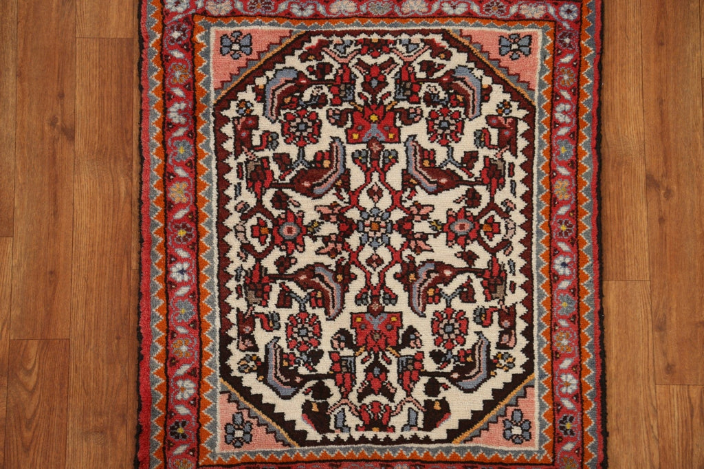 Geometric Wool Hamedan Persian Rug 2x3